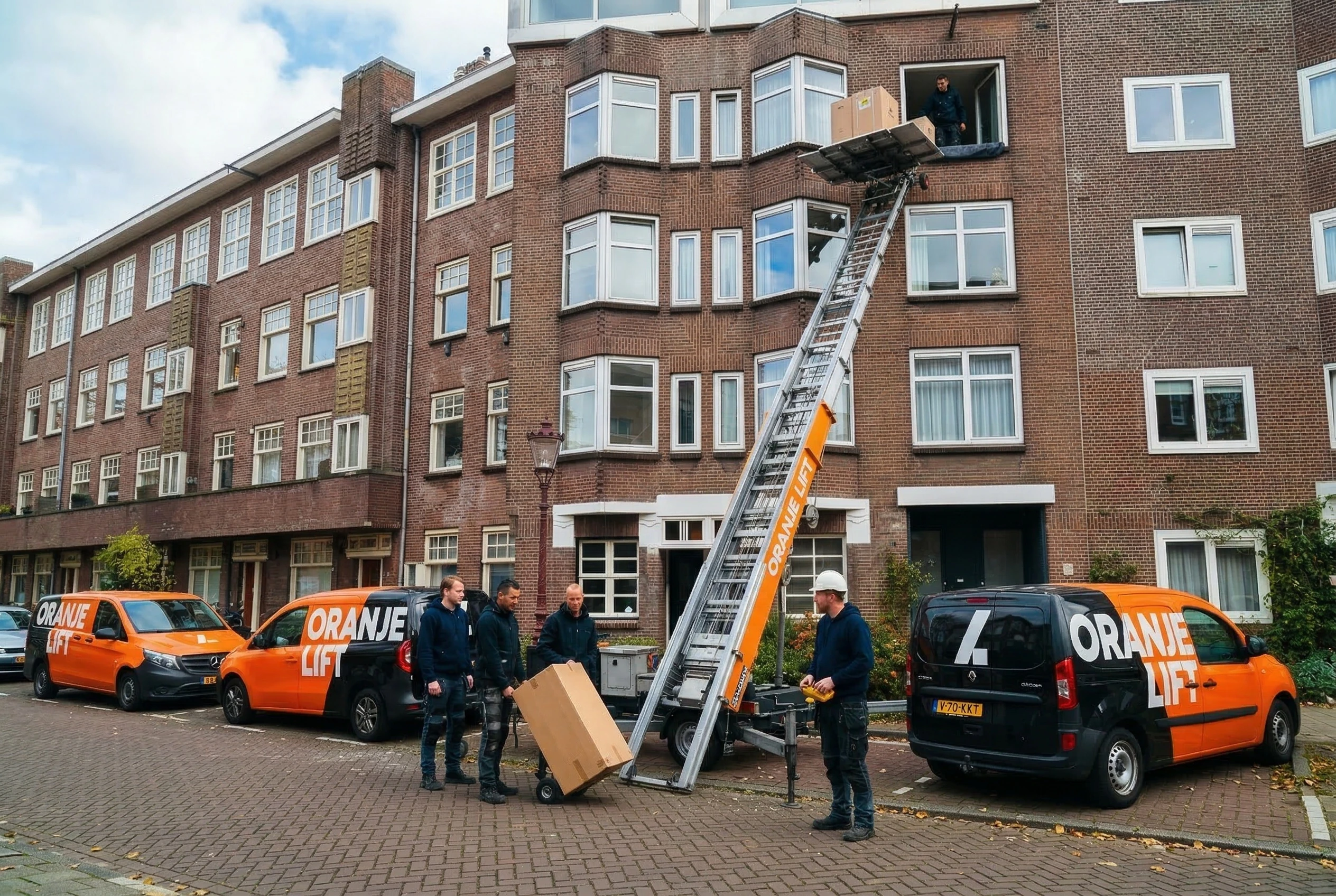 Verhuislift bij hoogbouw Nijmegen